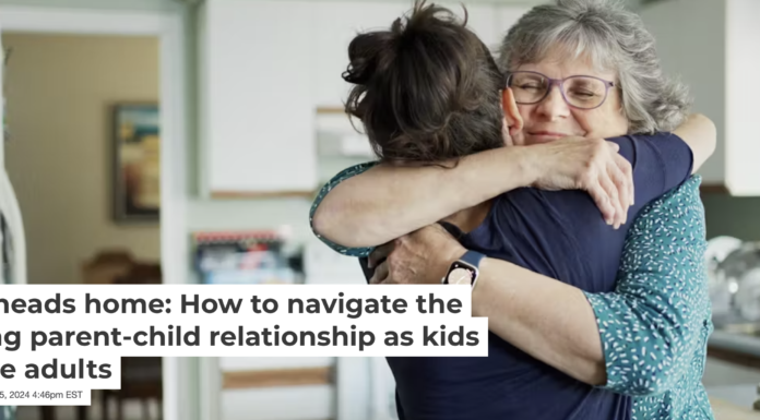Emerging adult children and their parents can experience growing pains as they navigate a changing relationship. AJ_Watt/E+ via Getty Images